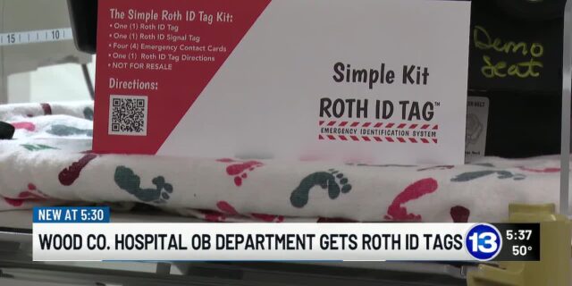 Wood Co. Hospital OB department gets Roth ID tags Thumbnail