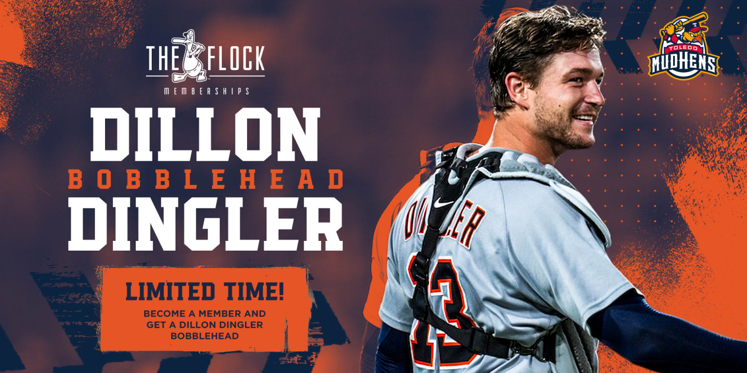 Commit to a Ticket Plan Membership and get a Dillon Dingler bobblehead