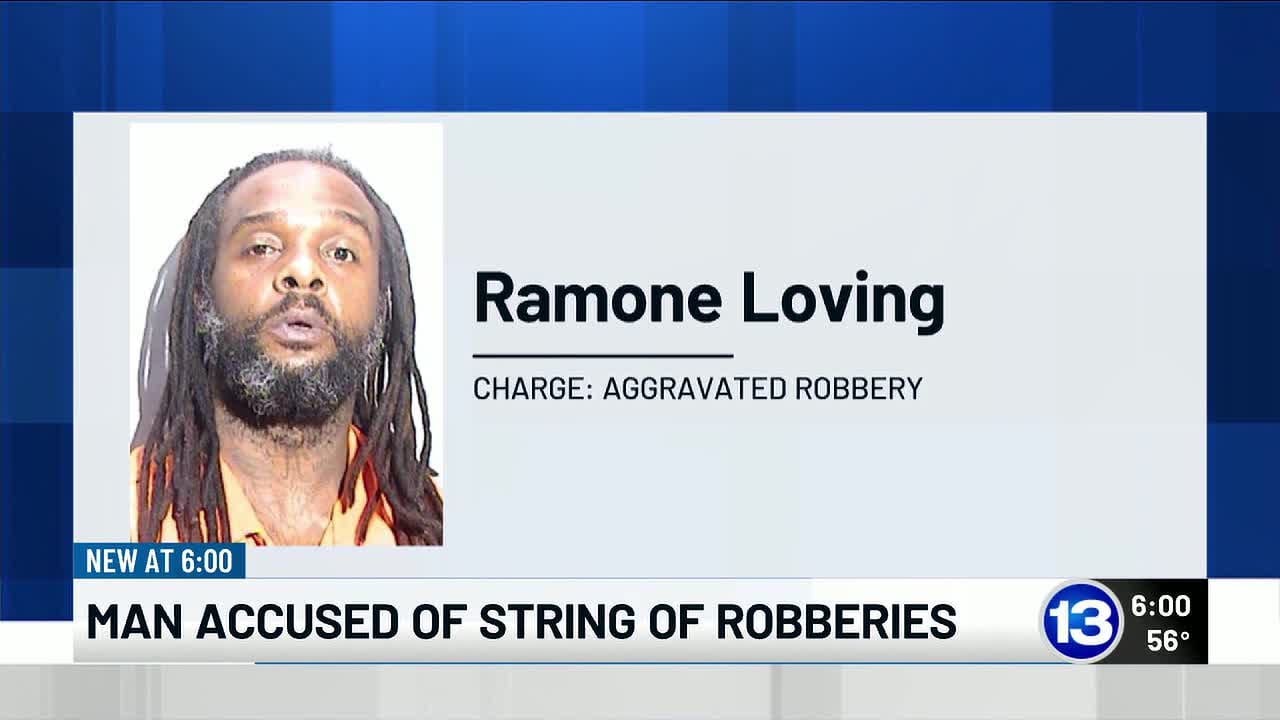 Toledo man arrested in string of business robberies