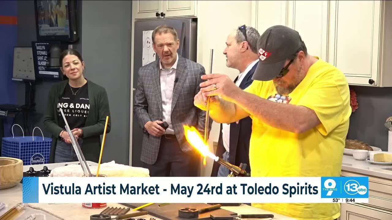 Lighting Up The Vistula Artist Market!