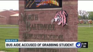 North Baltimore school bus aide accused of choking student