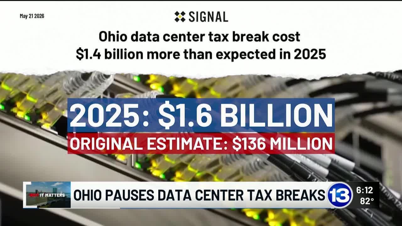 Why it Matters: Ohio pauses data center tax breaks