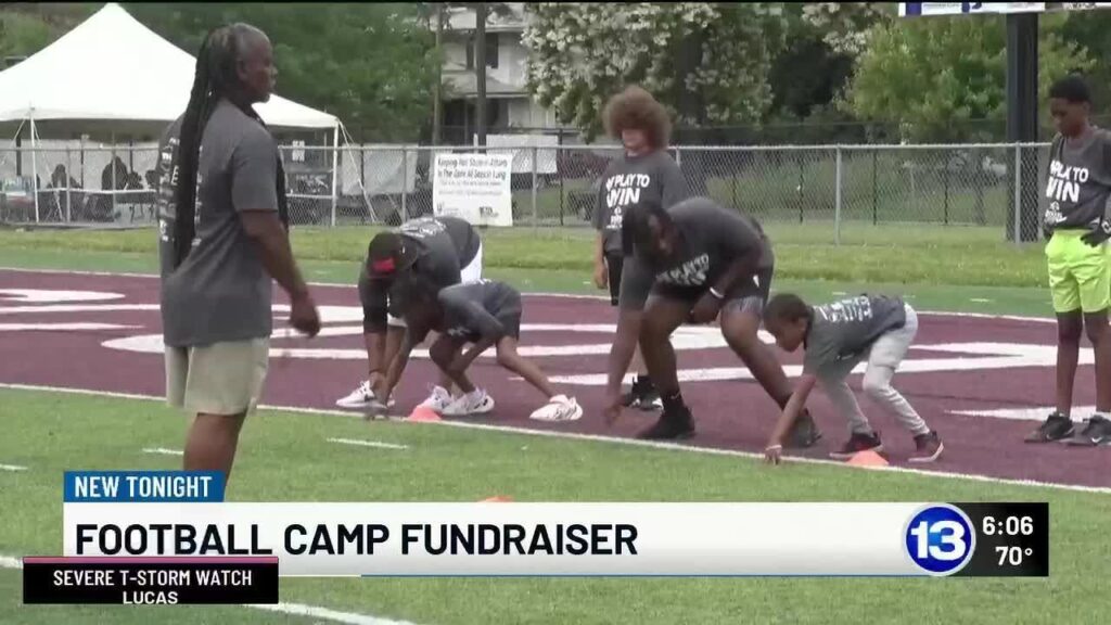 Toledo educator uses football to teach life skills at free youth camp