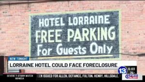 Century-old Lorraine Hotel faces foreclosure over unpaid taxes, safety concerns