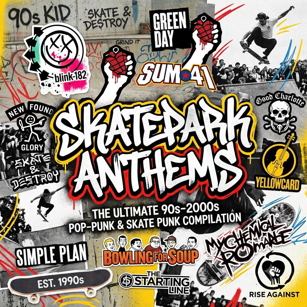 The Ultimate Skatepark Anthems Playlist